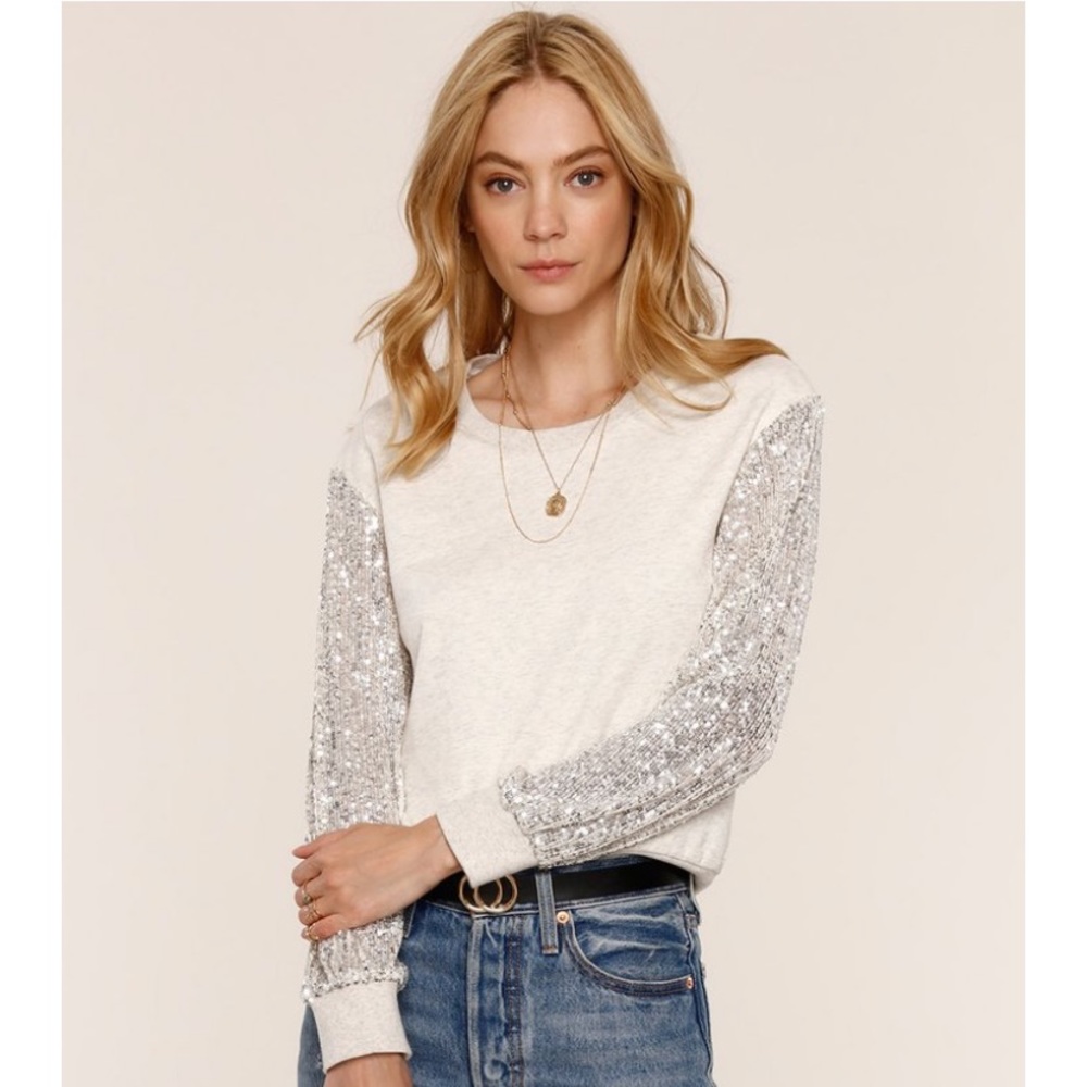 Heartloom Vesta Sweatshirt Silver Size S